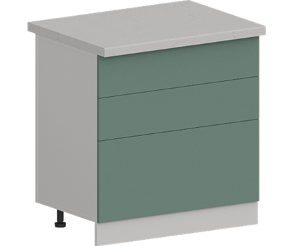 Кухня Модуль ШН3Я 800 Вотан / Матовая мята