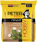 ГРУНТ PETER PEAT HOBBY ДЛЯ КАКТУСОВ И СУККУЛЕНТОВ 2,5Л