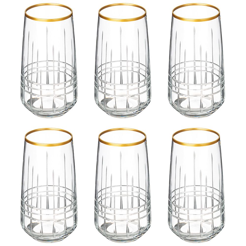 НАБОР СТАКАНОВ ИЗ 6 ШТ., 480 МЛ