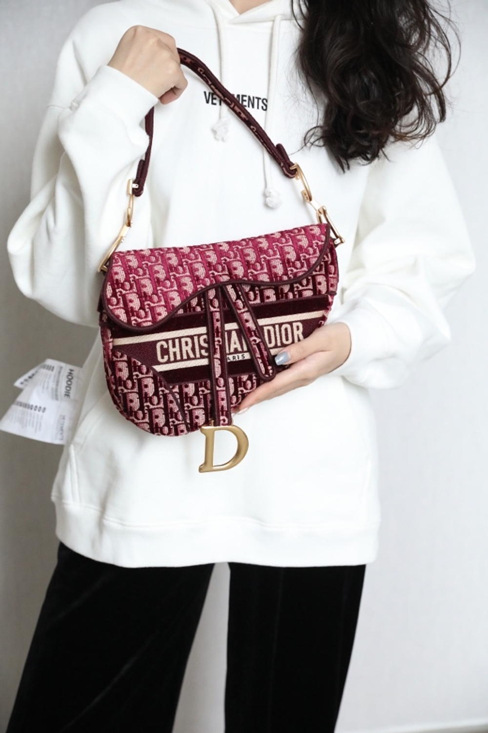 Christian Dior Saddle Bag 25 cm