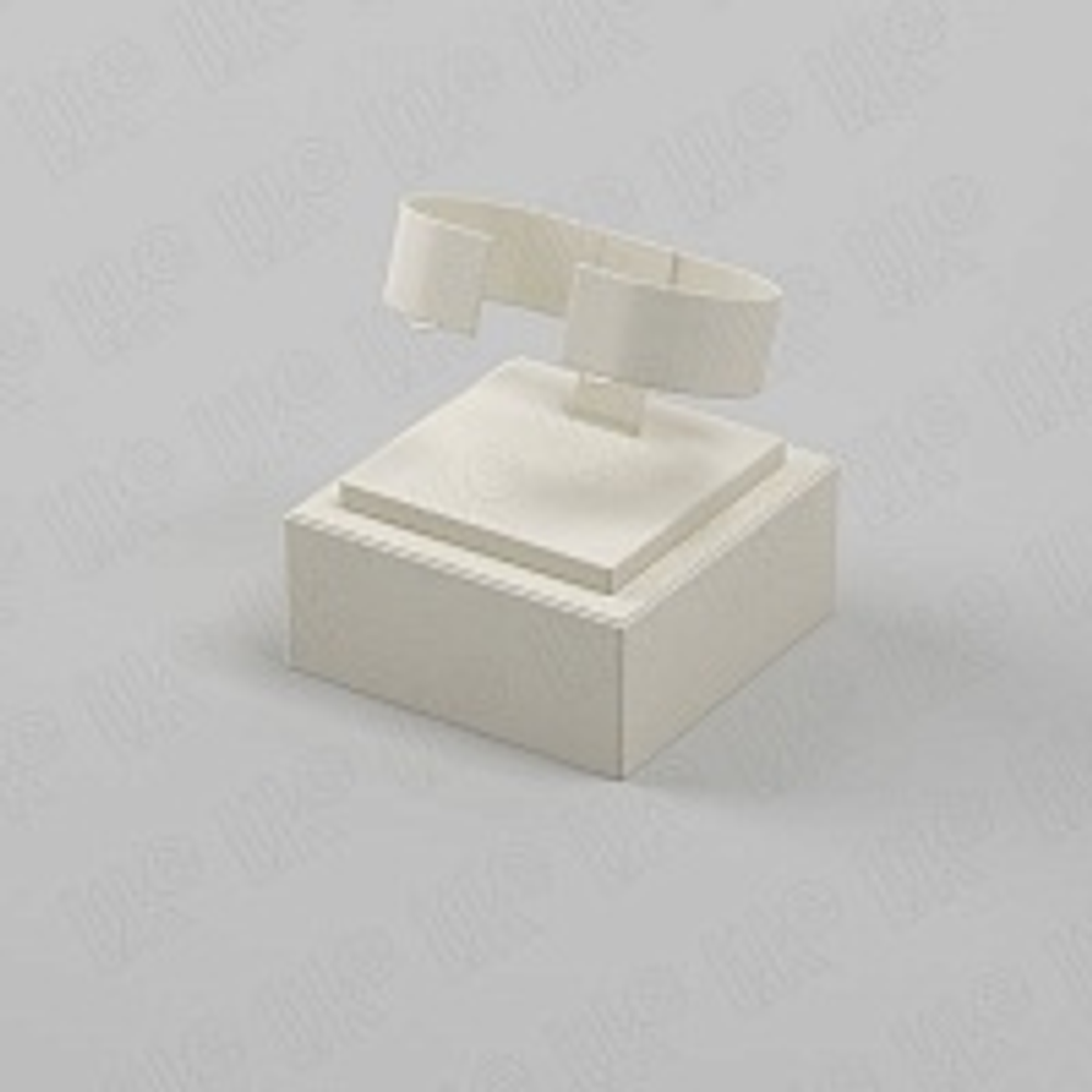 Подставка для часов/горизонтальная скоба 20 мм./накладка/квадратное основание