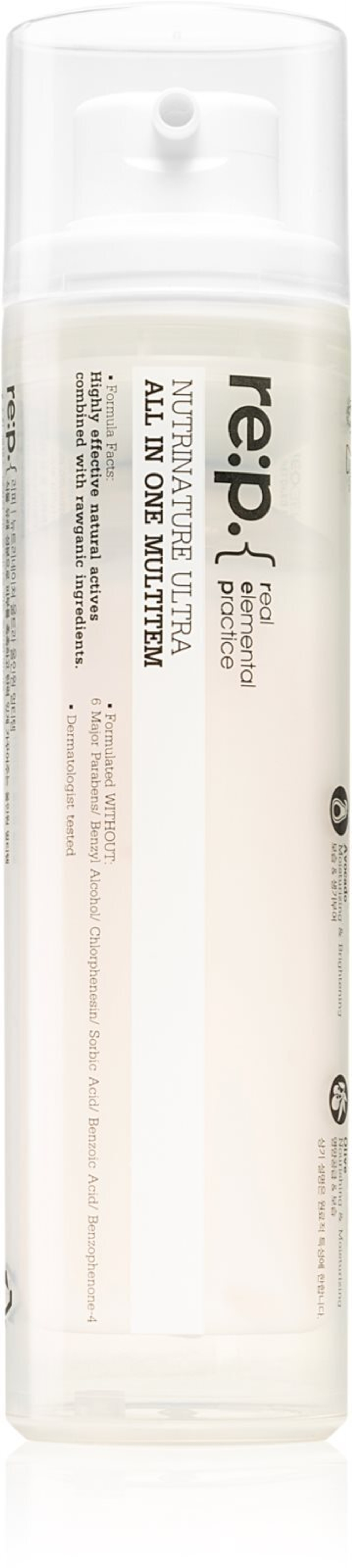Neogen Dermalogy RE:P by Neogen Nutrinature All In One Multitem - 3 в 1 укрепляющая и увлажняющая эмульсия /   100  ml  / GTIN 8809653241424