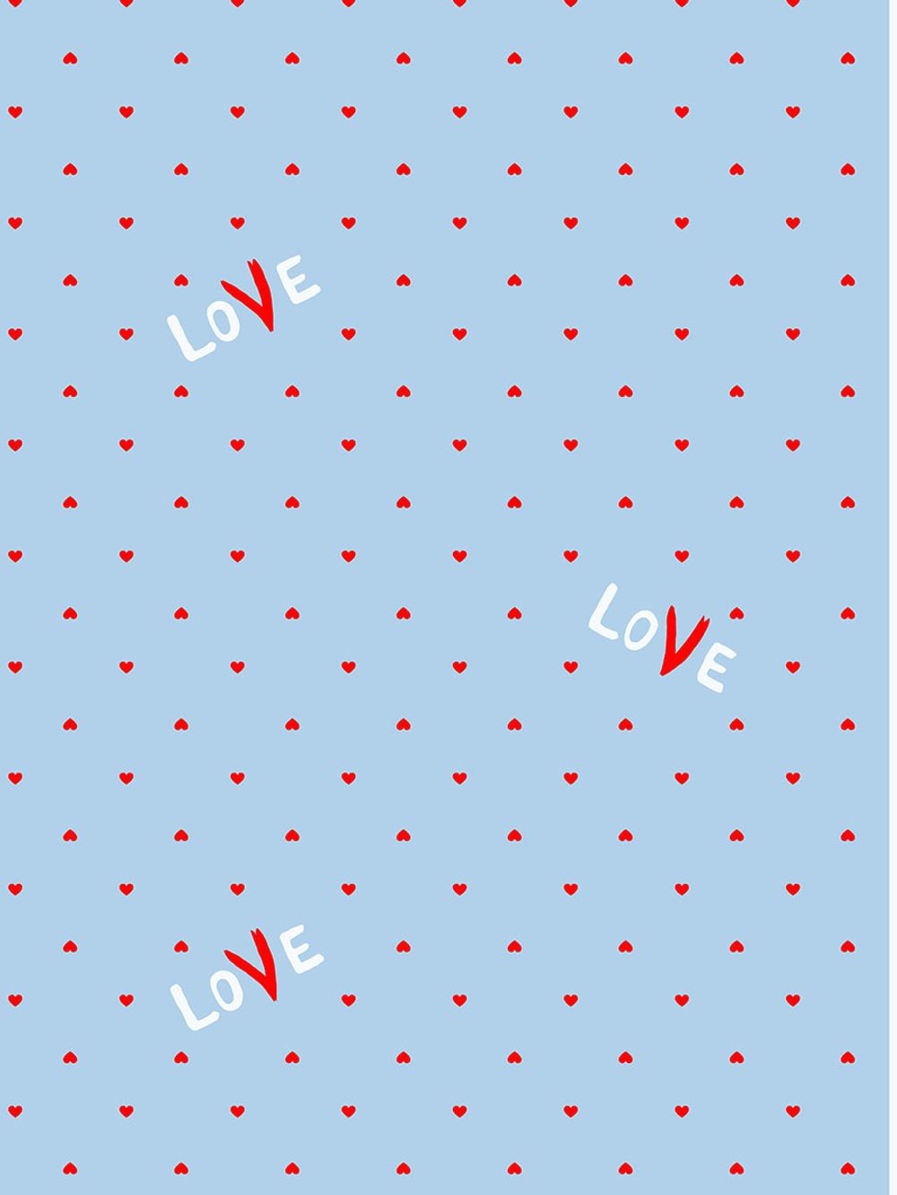 Постельное белье Сказка "Love" 2-спальный Наволочка 70х70 см 2 шт Простынь на резинке 160х200 см Пододеяльник 175х215 см, поплин