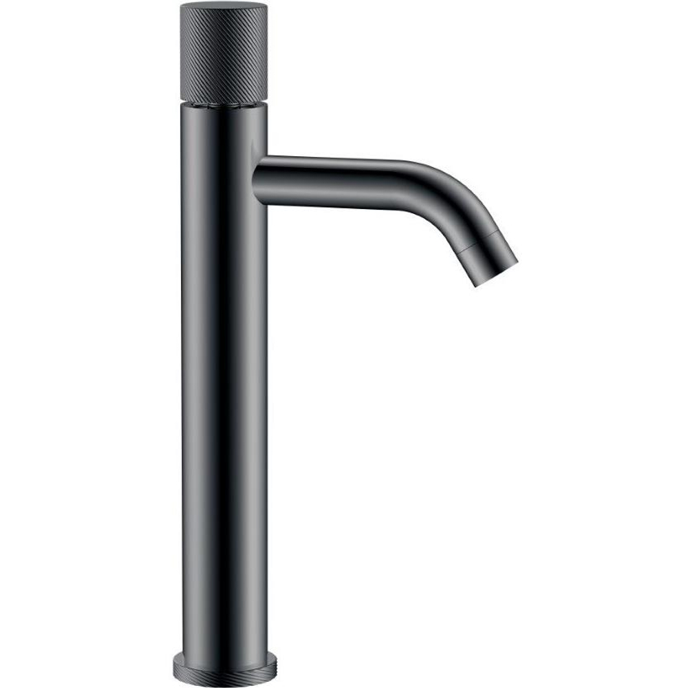 Смеситель для раковины Boheme STICK 122-SGM.4 Shine Gun Metal SPIRALE