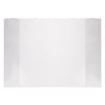 Обложки ПВХ для учебников и тетрадей А4, контурных карт, атласов, ПИФАГОР, комплект 5 шт., прозрачные, 120 мкм, 302х440 мм, 224845