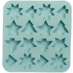 Форма силиконовая «Новогодняя ночь» 17*16*1см