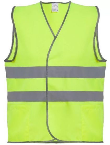 Жилет сигнальный "Радар" (GRC-V10) цв.лимонный