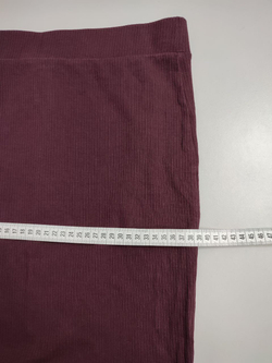 Юбка трикотажная бордовая 42 размер