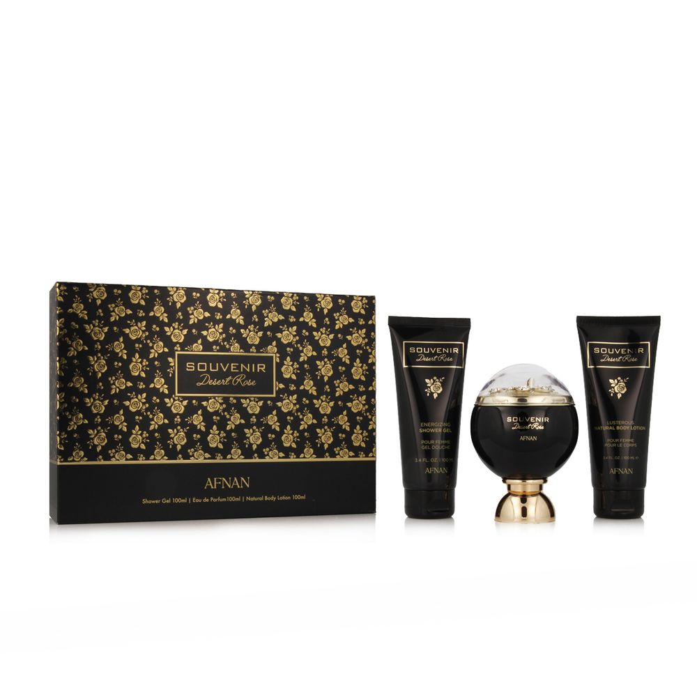 Afnan Souvenir Desert Rose EDP 100 ml + SG 100 ml + BL 100 ml (woman) 1 pcs