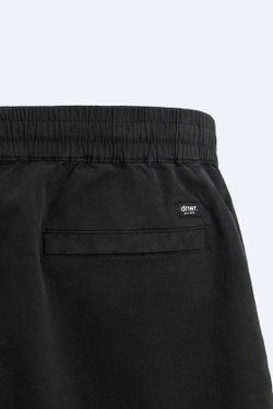 ZARA ШОРТЫ-ДЖОГГЕРЫ, ЧЕРНЫЙ