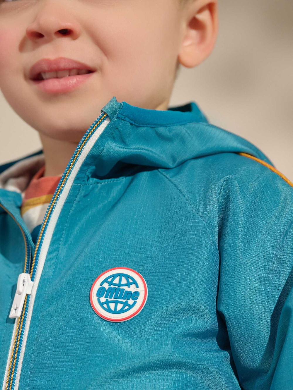 Куртка непромокаемая с капюшоном для мальчика Next E45-735, Синий