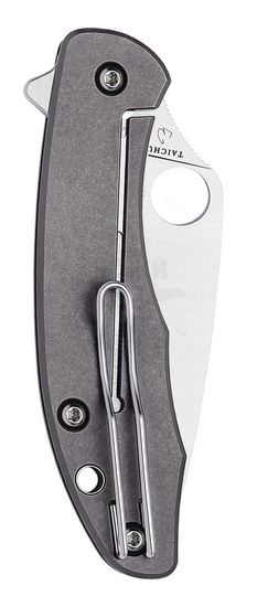 Складной нож Spyderco Mantra Flipper 202TIP c клинком из стали CPM-M4, рукоять титан