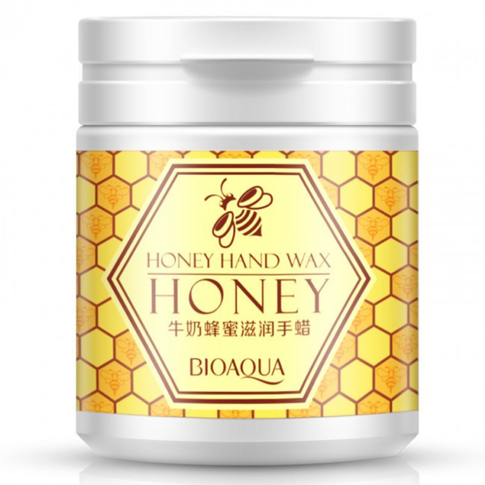 Маска для рук BioAqua Мед парафиновая Honey Hand Wax, 170 г