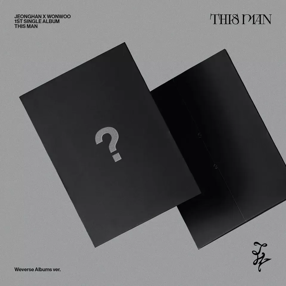 JEONGHAN X WONWOO SEVENTEEN - This Man [Weverse Albums ver.]