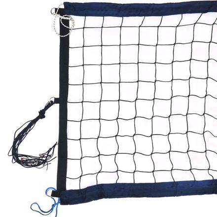 Сетка для пл.вол., FS-PV-№12, 8,5х1м,нить 3,5мм ПП,яч.10см.,верх,нижн ленты 7,5см.СИН.цв,кев.тр.