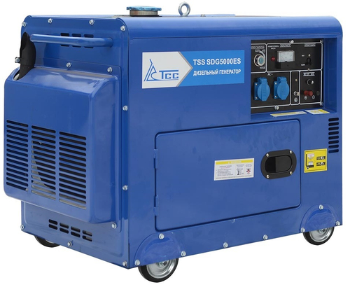 Дизельный генератор ТСС SDG 5000 ES