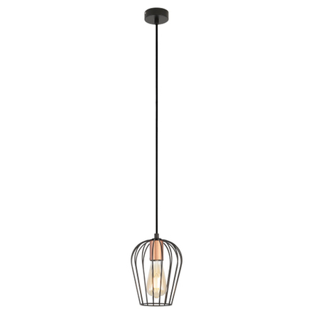 Светильник подвесной (подвес) Rivoli Atena 5063-201 1 х E27 40 Вт лофт - кантри