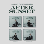 Альбом Highlight - AFTER SUNSET 4th Mini Album Jewel Case RANDOM Version