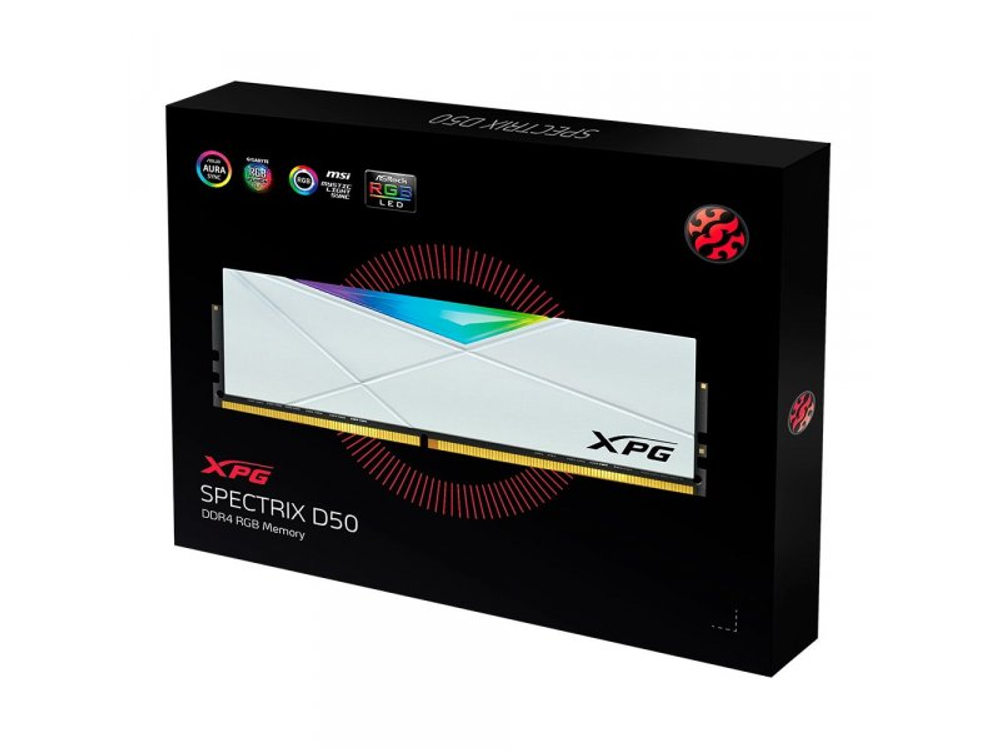 Оперативная память ADATA Spectrix AX4U32008G16A-DW50, DDR4 2х 16ГБ 3200 МГц, DIMM, RTL