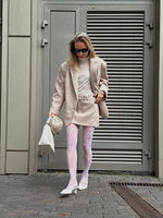 Мини-юбка Hill, Бежевая