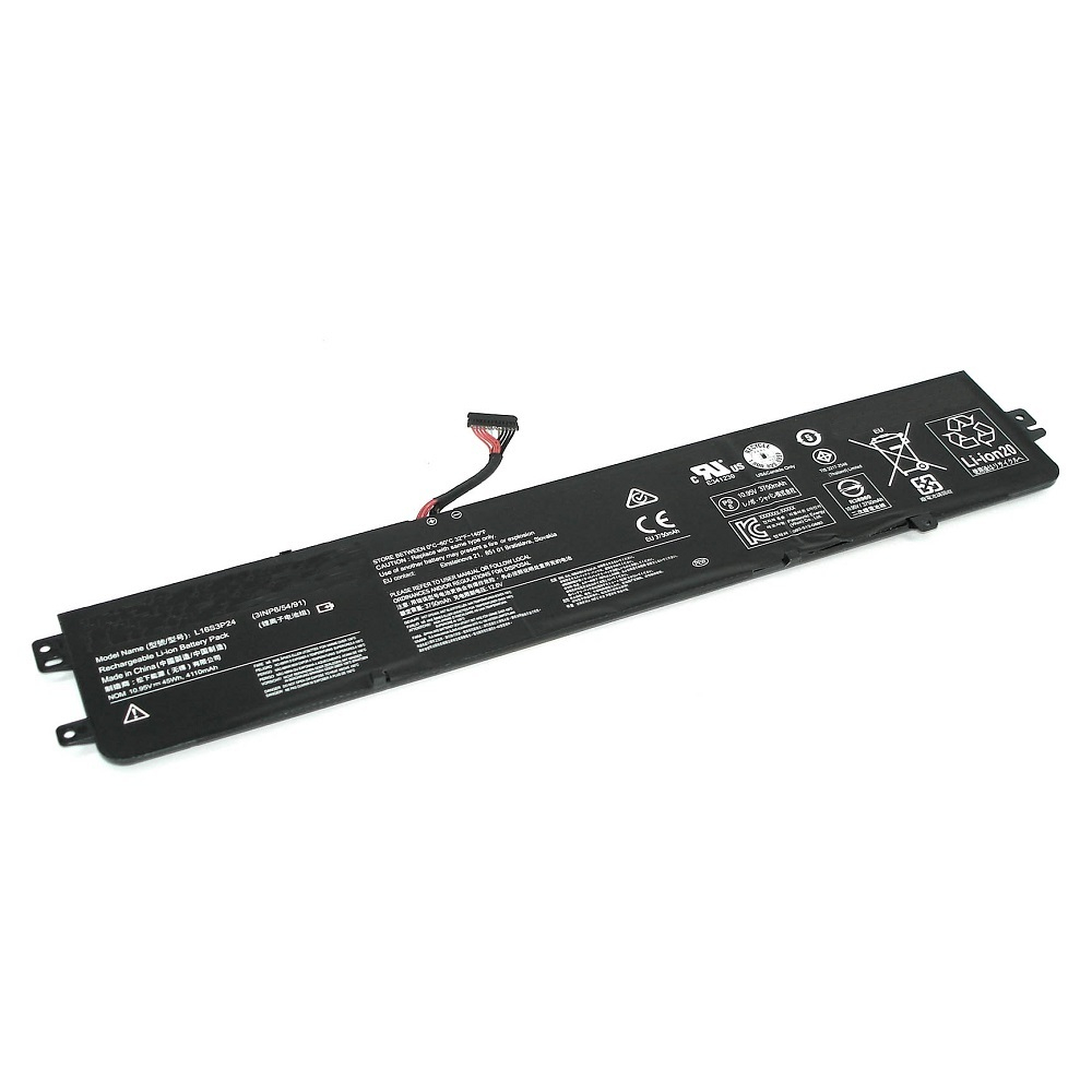 Аккумуляторная батарея для ноутбука Lenovo Y520-15 (L16S3P24) 10.95V 4110mAh