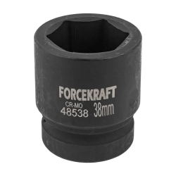 Головка ударная 1'', 38мм (6гр.) FORCEKRAFT FK-48538