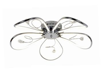 Потолочный светодиодный светильник LC575/5 CH 65W хром Classic Line Ambrella