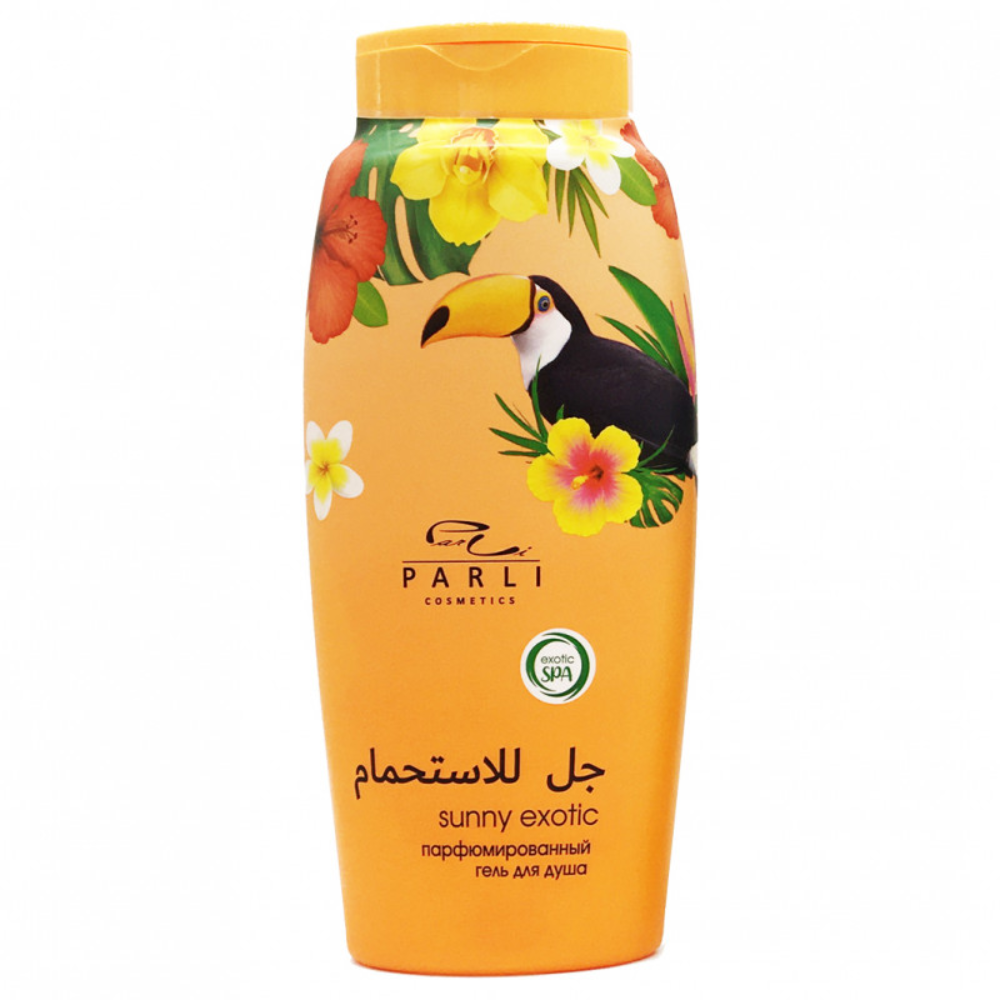 Парфюмированный гель для душа Parli Cosmetics Sunny Exotic 750 мл