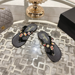 Chanel Slides (2 colors)