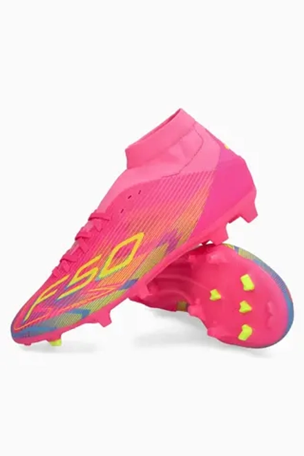 Бутсы adidas F50 League Mid FG для женщин - розовый
