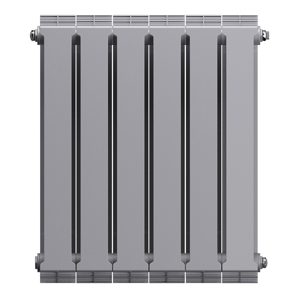 Радиатор биметаллический Piano Forte серый 500 6 секции