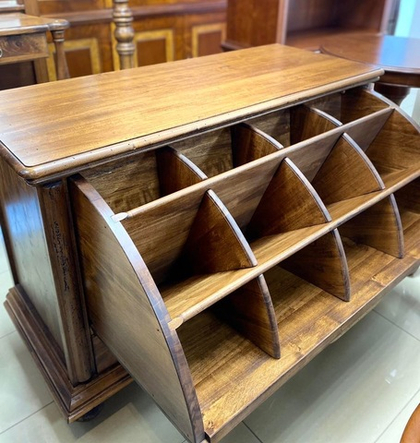 Обувница из натурального дерева 113х48х76 см