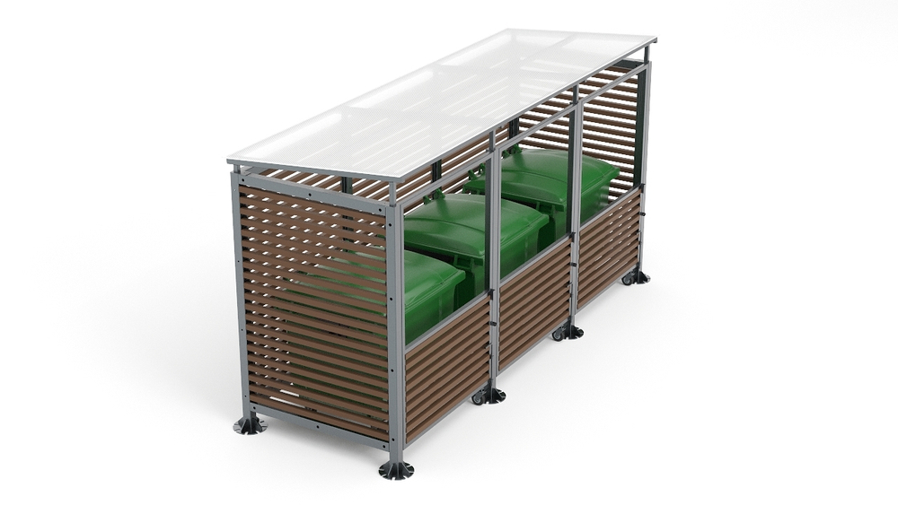 Контейнерная мини-3 дерево SK00090