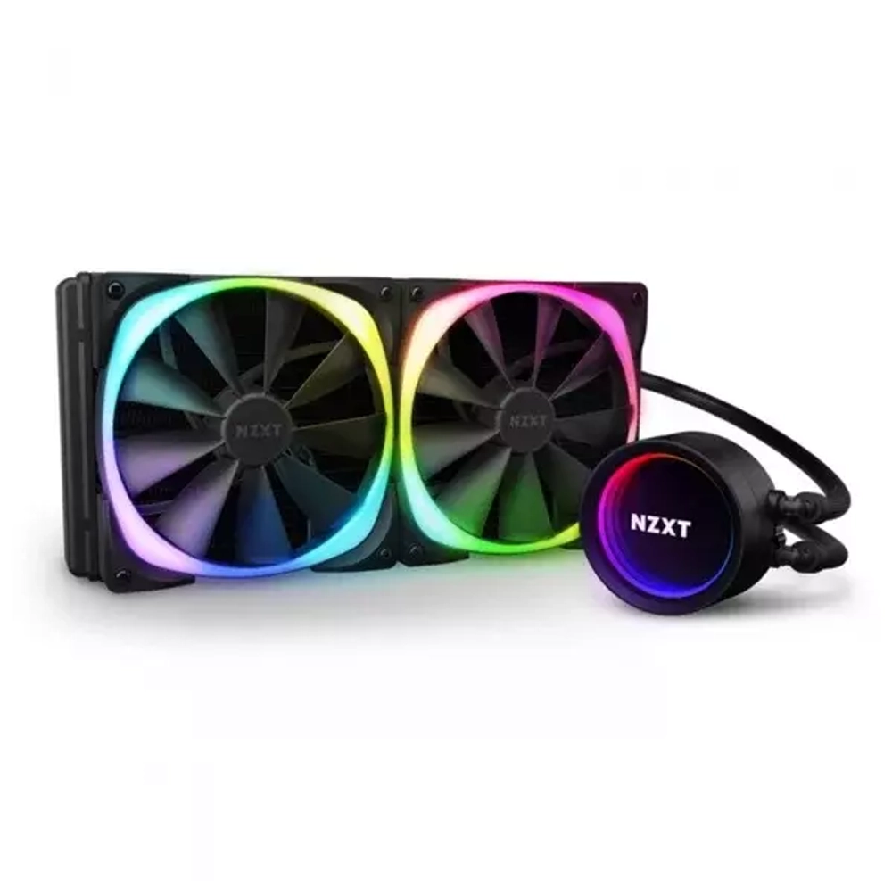 Водяная система охлаждения NZXT Water Cooler Kraken X53 RGB S1150/1151/1155/1200, S2066, S2011, AM4 ( RL-KRX53-R1 )