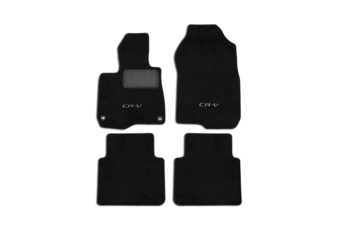 Коврики в салон для с логотипом HONDA CR-V, 2017-&gt;, кроссовер, 4 шт. (текстиль) ORIG.18.32.11.110KV