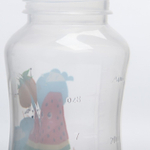 4644205 Бутылочка для кормления «Арбуз» 250 мл приталенная, с ручками