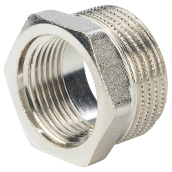 Футорка STOUT никелированная 1"х3/4"