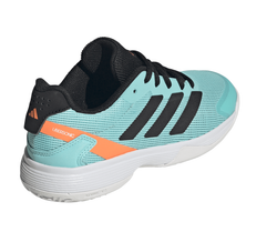 Детские теннисные кроссовки Adidas Ubersonic K - flash aqua/core black/lucid orange