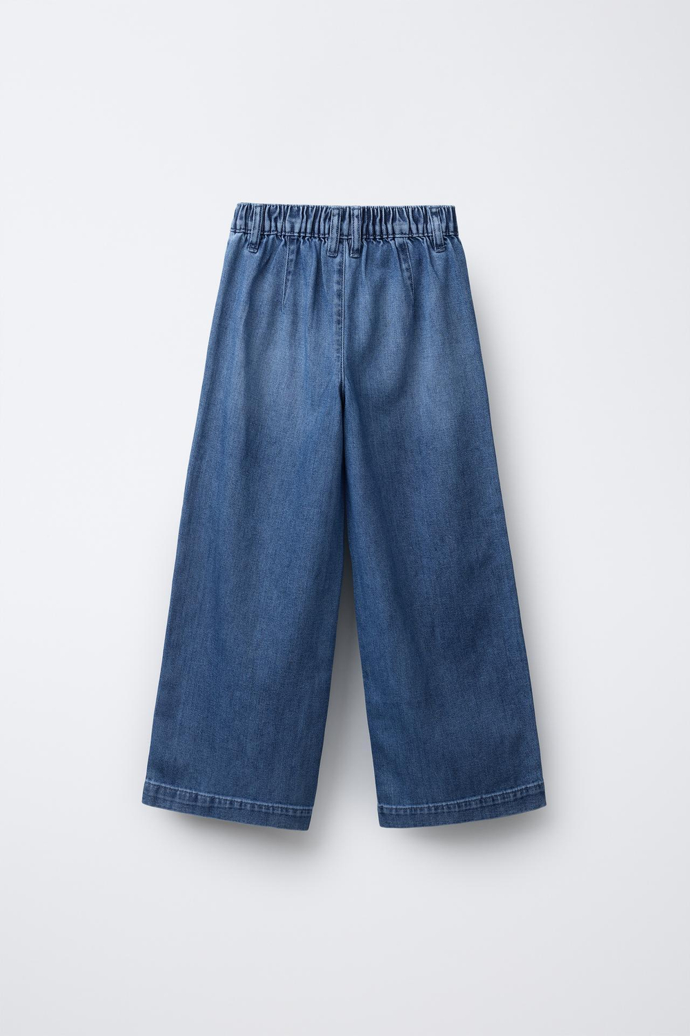 ZARA ДЖИНСЫ WIDE LEG, СИНИЙ