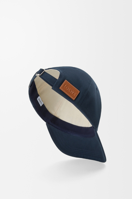 Loewe Кепка из парусины, темно-синий