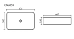 Раковина Ceramica Nova Element CN6053MB черная матовая