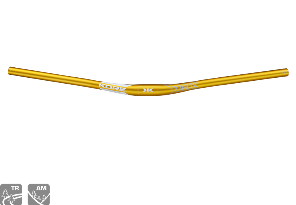 Руль kore durox ed gold Handlebar 31.8 7. 20 rise 740 мм.