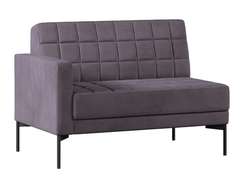 Секция с подлокотником двухместная правая Shoko SH-1P.02(R) ткань Velutto 19