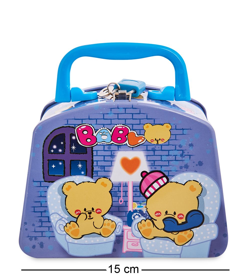 BX- 84/4 Металлическая копилка «Сумочка»