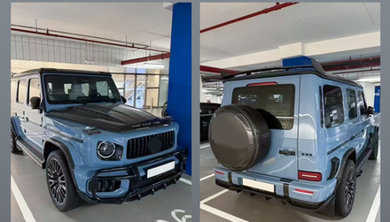 Карбоновый обвес для Mercedes-Benz G-Class G550 G500 G450 G350 G580 W464 W465 2019-2025+ гелик гелентваген