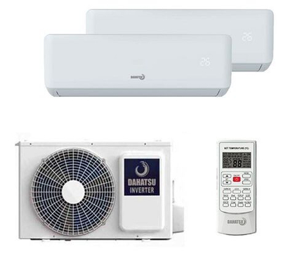 Мульти сплит-система Dahatsu на 2 комнаты (35+35 кв.м.)