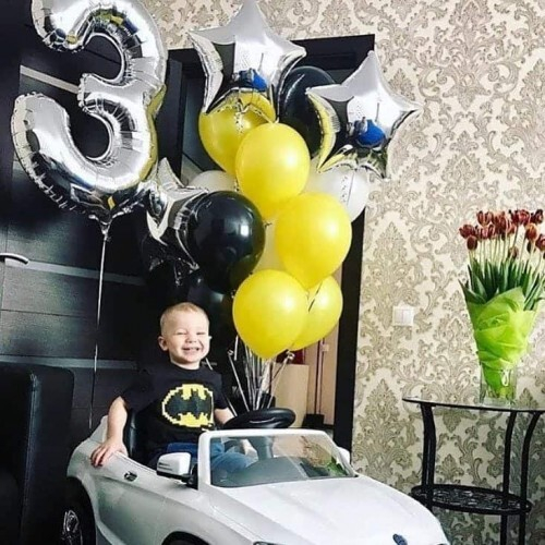 Композиция из шаров Ребенку на 3 года на День Рождения