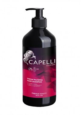 Capelli шампунь питание и вост. с маслом жожоба 600 мл
