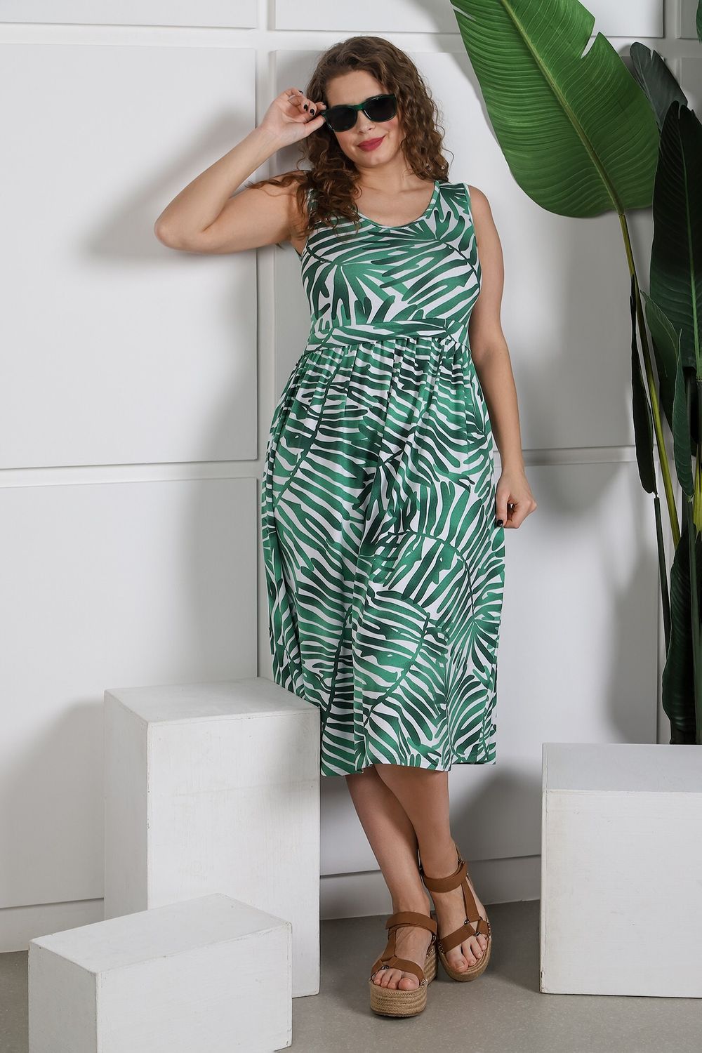 Сарафан Эврика-3 Виотекс ЗЕЛЁНЫЙ