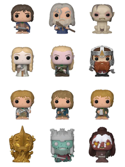Фигурка Funko Bitty POP! LOTR Mystery 1 штука в ассортименте (из12) 76399